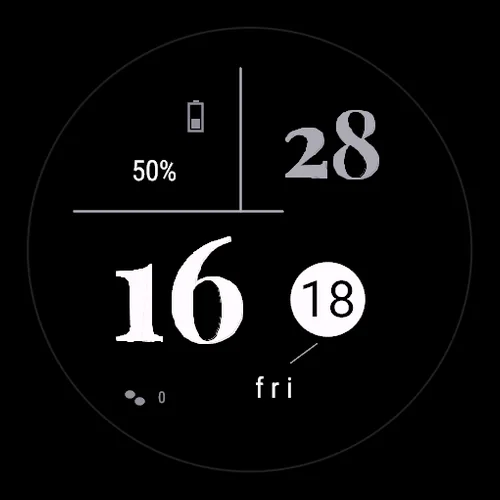 Folio on a Garmin watch