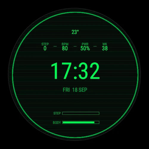 Vault on a Garmin watch